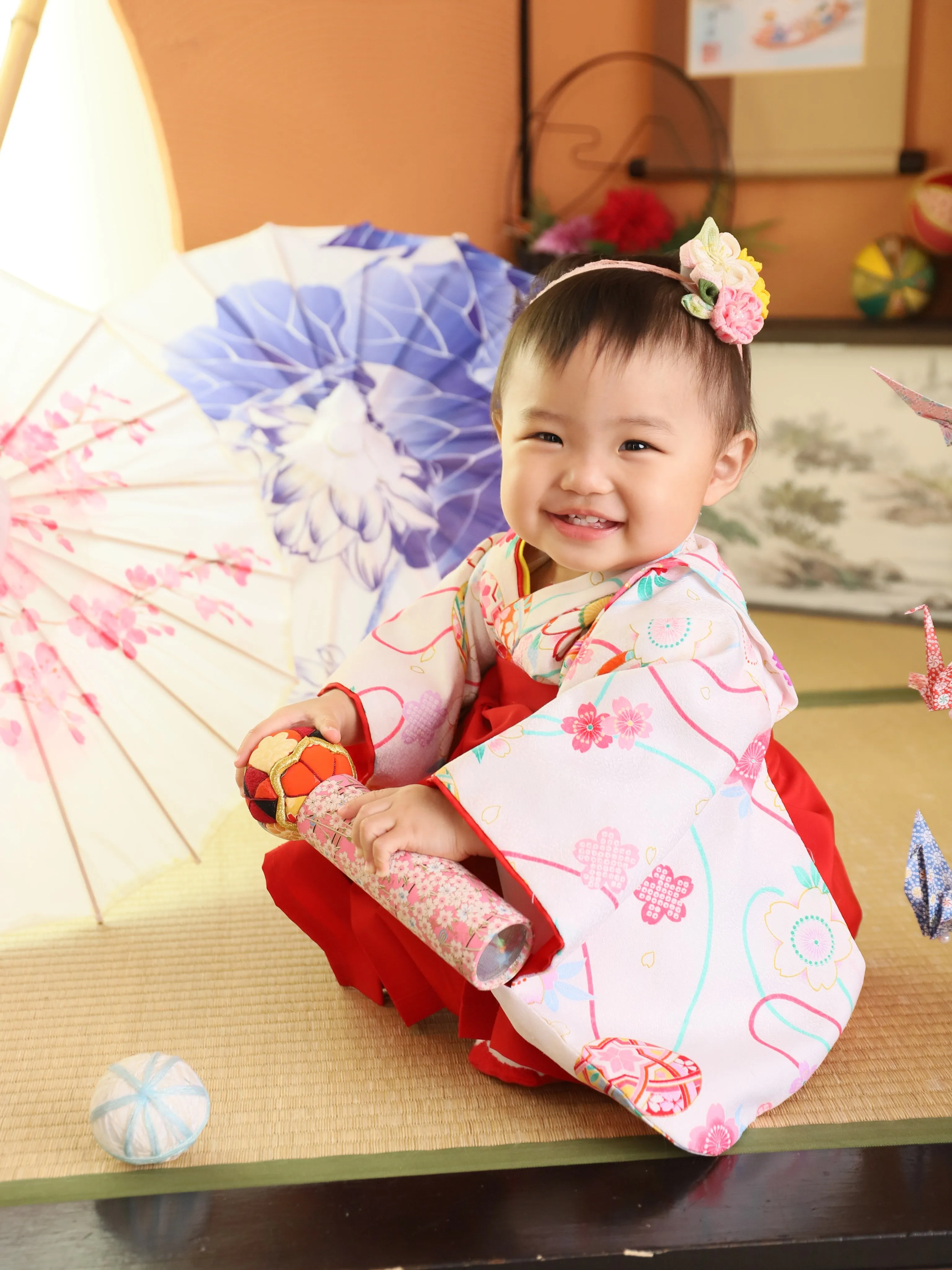 先日、お誕生日のこ撮影でご来店頂いたお客様のご紹介です🎂